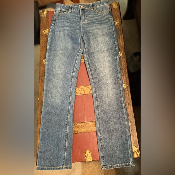 Girls Children’s Place Skinny Jean Dark Wash Sz 14 S - Picture 1 of 5